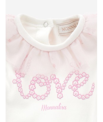 Monnalisa Baby Girls Dumbo Babygrow Gift Set in Ivory Vous souhaitez 