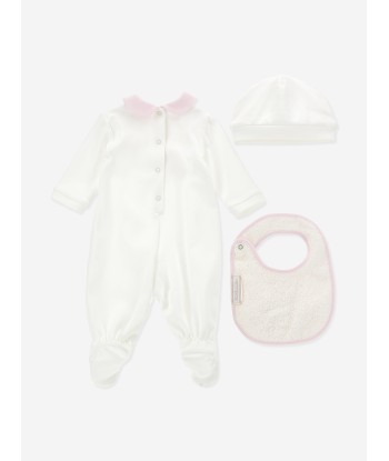 Monnalisa Baby Girls Dumbo Babygrow Gift Set in Ivory Les magasins à Paris et en Île-de-France