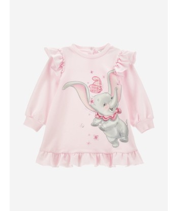 Monnalisa Baby Girls Dumbo Sweater Dress in Pink Les êtres humains sont 