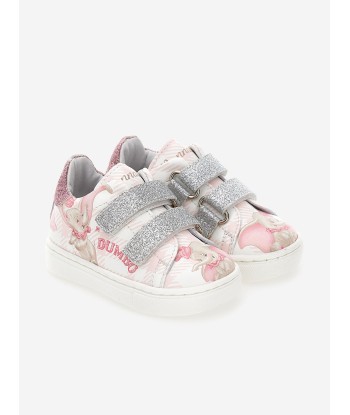 Monnalisa Girls Disney Dumbo Glitter Trainers in Pink sur le site 