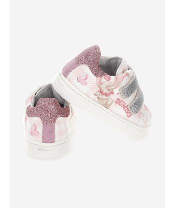 Monnalisa Girls Disney Dumbo Glitter Trainers in Pink sur le site 