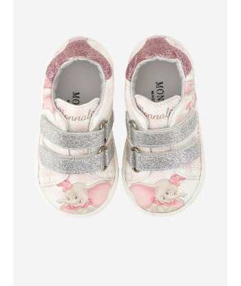 Monnalisa Girls Disney Dumbo Glitter Trainers in Pink sur le site 