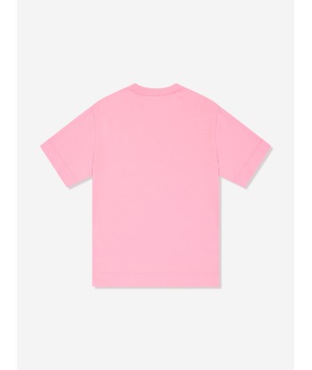 MARNI Kids Logo T-Shirt in Pink en stock