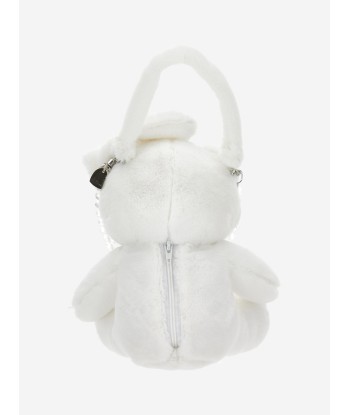 Monnalisa Girls Teddy Bag Handbag in White Comment ça marche