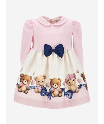 Monnalisa Baby Girls Teddy Bear Dress in Pink suggérées chez