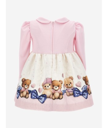 Monnalisa Baby Girls Teddy Bear Dress in Pink suggérées chez