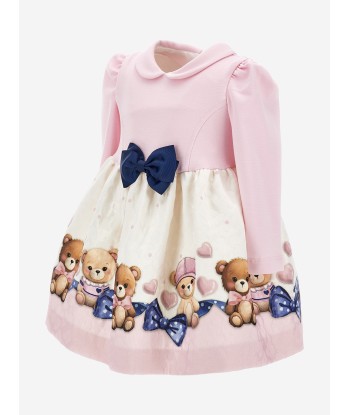 Monnalisa Baby Girls Teddy Bear Dress in Pink suggérées chez