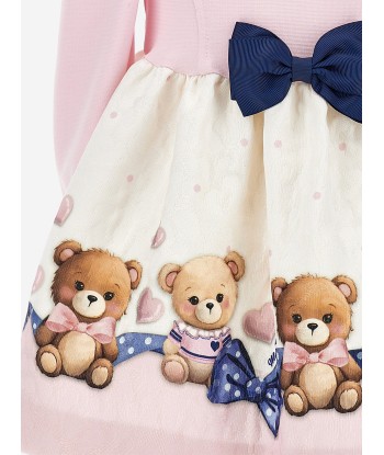 Monnalisa Baby Girls Teddy Bear Dress in Pink suggérées chez