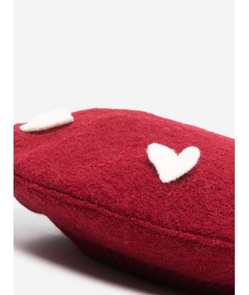 Monnalisa Baby Girls Wool Beret in Red sur le site 