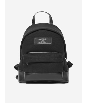 Balmain Kids Logo Backpack in Black (30cm) l'évolution des habitudes 