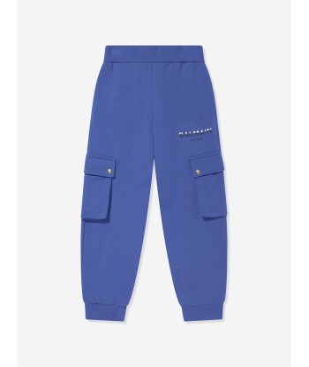 Balmain Boys Cargo Joggers in Blue Venez découvrir notre 