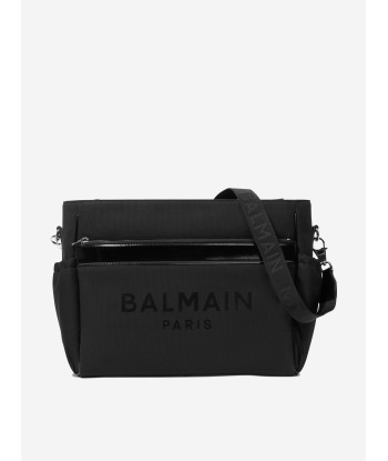 Balmain Baby Paris Logo Changing Bag in Black (45cm) les ligaments