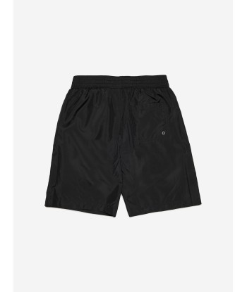 MARNI Boys Logo Swim Shorts in Black Toutes les collections ici