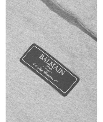 Balmain Baby Logo Nest in Grey (79cm) acheter