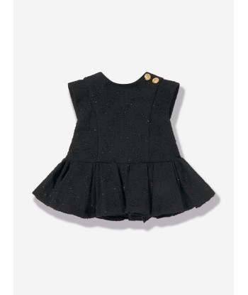 Balmain Baby Girls Dress With Knickers in Black Comment ça marche