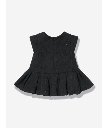 Balmain Baby Girls Dress With Knickers in Black Comment ça marche