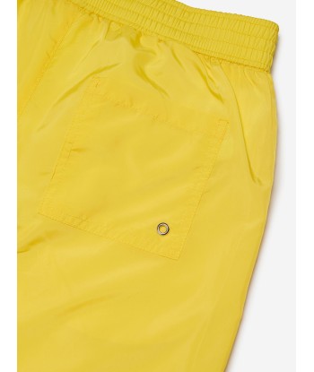 MARNI Boys Logo Swim Shorts in Yellow ouvre sa boutique