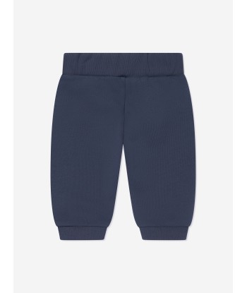 Balmain Baby Logo Joggers in Navy shop