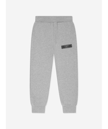 Balmain Kids Logo Joggers in Grey Jusqu'à 80% De Réduction