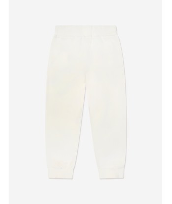 Balmain Kids Logo Joggers in Ivory pas cher 