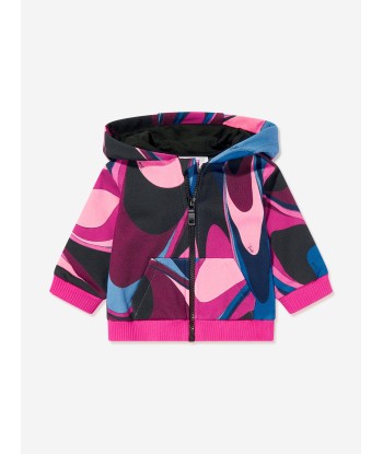 Pucci Baby Girls Onde Zip Up Top in Multicolour offre 