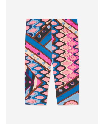 Pucci Baby Girls Vivara Print Leggings in Multicolour Comparez plus de prix