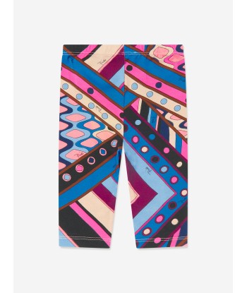 Pucci Baby Girls Vivara Print Leggings in Multicolour Comparez plus de prix