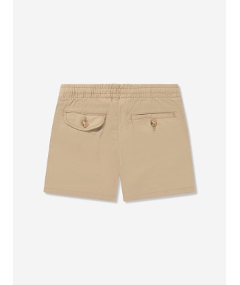 Ralph Lauren Boys Chino Shorts in Beige est présent 