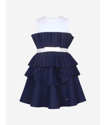 Jessie And James Girls Creation Dress in Navy votre restaurant rapide dans 