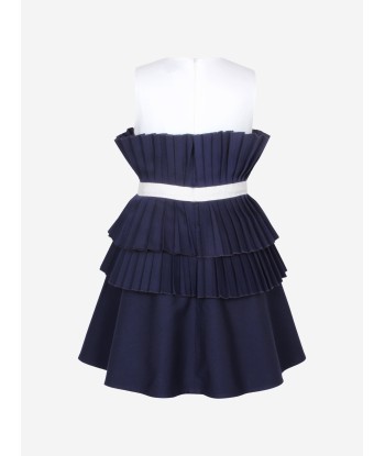 Jessie And James Girls Creation Dress in Navy votre restaurant rapide dans 