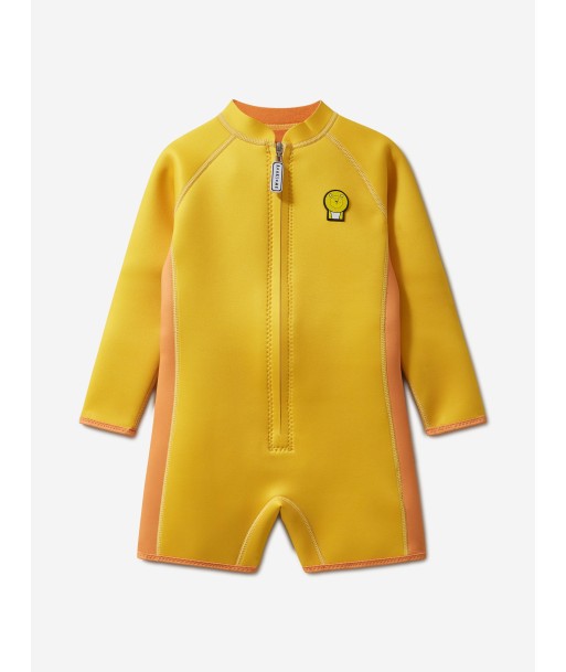 Roarsome Kids Cub The Lion Wet Suit In Yellow ouvre sa boutique