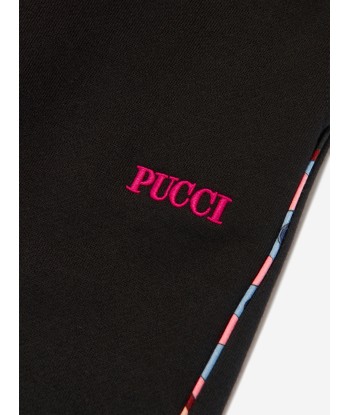 Pucci Girls Logo Joggers in Black online