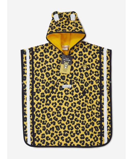 Roarsome Girls Dash The Leopard Poncho Towel in Yellow pour bénéficier 