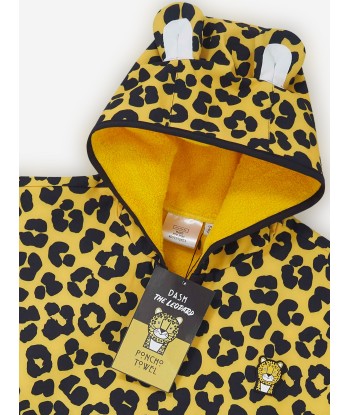 Roarsome Girls Dash The Leopard Poncho Towel in Yellow pour bénéficier 