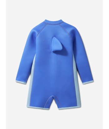 Roarsome Boys Reef The Shark Wet Suit in Blue Comment ça marche