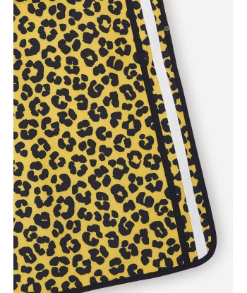 Roarsome Girls Dash The Leopard Poncho Towel in Yellow pour bénéficier 