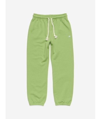 Acne Studios Kids Frack Face Joggers in Green Paris Déstockage Promo