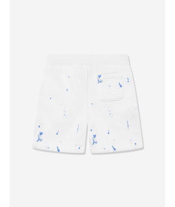 Ralph Lauren Boys Logo Shorts in White le des métaux précieux