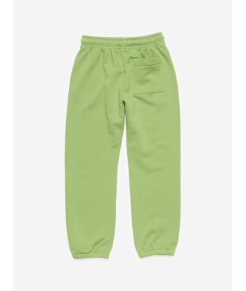 Acne Studios Kids Frack Face Joggers in Green Paris Déstockage Promo