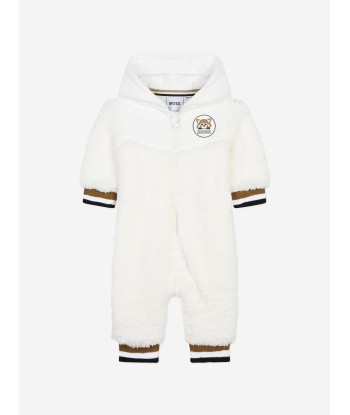 BOSS Baby Hooded All In One in Ivory Economisez 