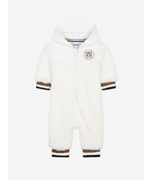 BOSS Baby Hooded All In One in Ivory Economisez 