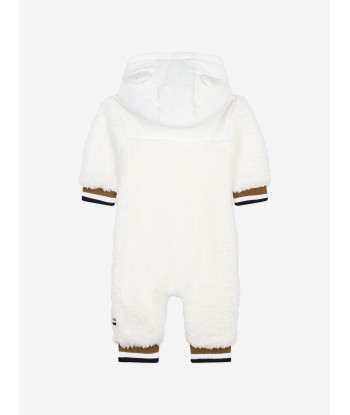 BOSS Baby Hooded All In One in Ivory Economisez 