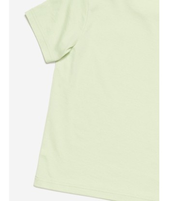 Acne Studios Kids Nash Face T-Shirt in Green Vous souhaitez 