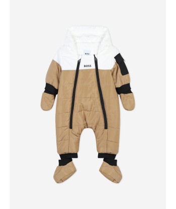 BOSS Baby Boys Snowsuit in Brown Vous souhaitez 