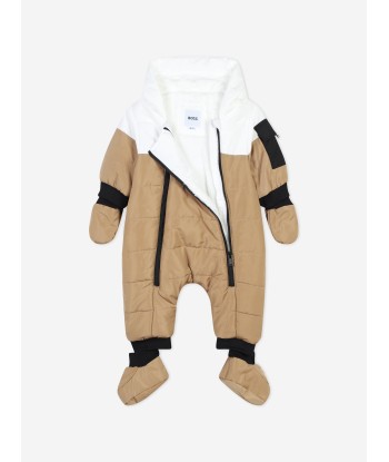 BOSS Baby Boys Snowsuit in Brown Vous souhaitez 