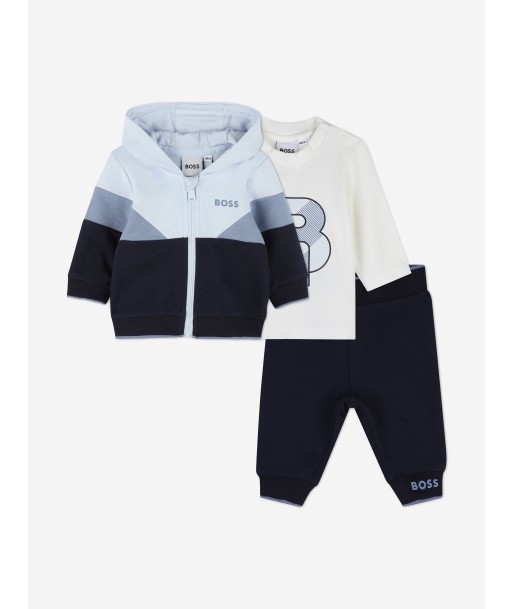 BOSS Baby Boys Tracksuit Gift Set in Navy Toutes les collections ici