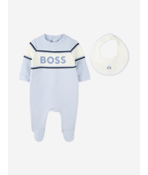 BOSS Baby Boys Babygrow Gift Set in Blue de la marque