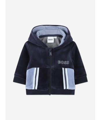 BOSS Baby Boys Logo tracksuit in Navy la colonne vertébrale