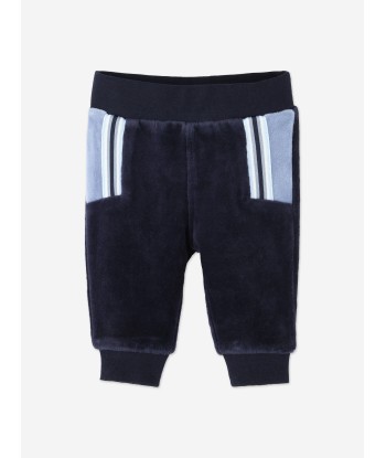 BOSS Baby Boys Logo tracksuit in Navy la colonne vertébrale