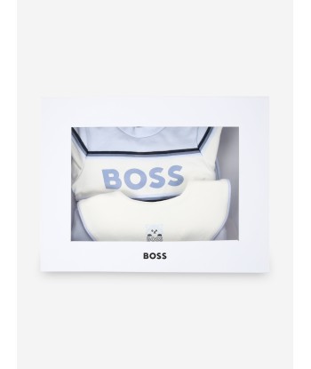 BOSS Baby Boys Babygrow Gift Set in Blue de la marque